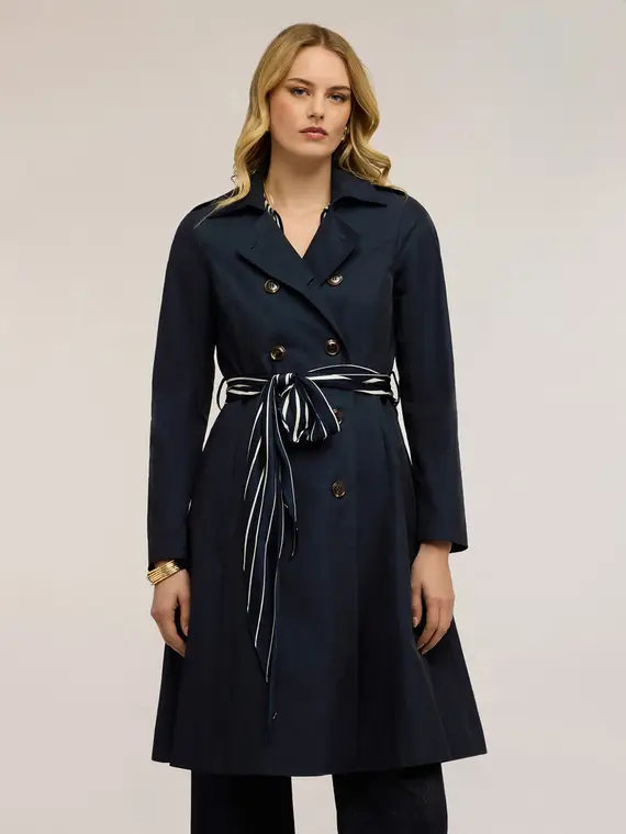 Motivi Trench Donna Blu 4323884