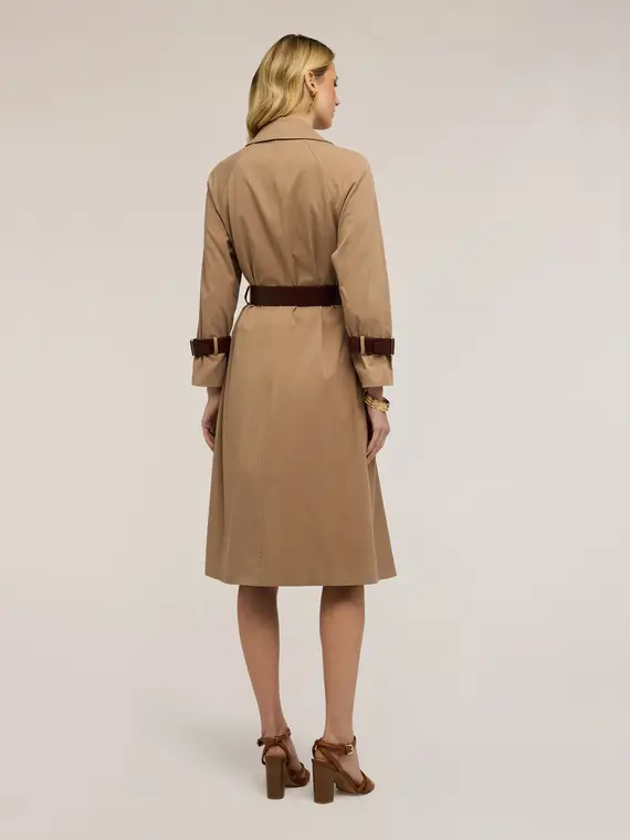 Motivi Trench Donna Beige 4246500 miniatura 2
