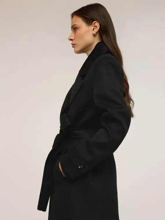 Motivi Trench Donna Nero 4323889 miniatura 3