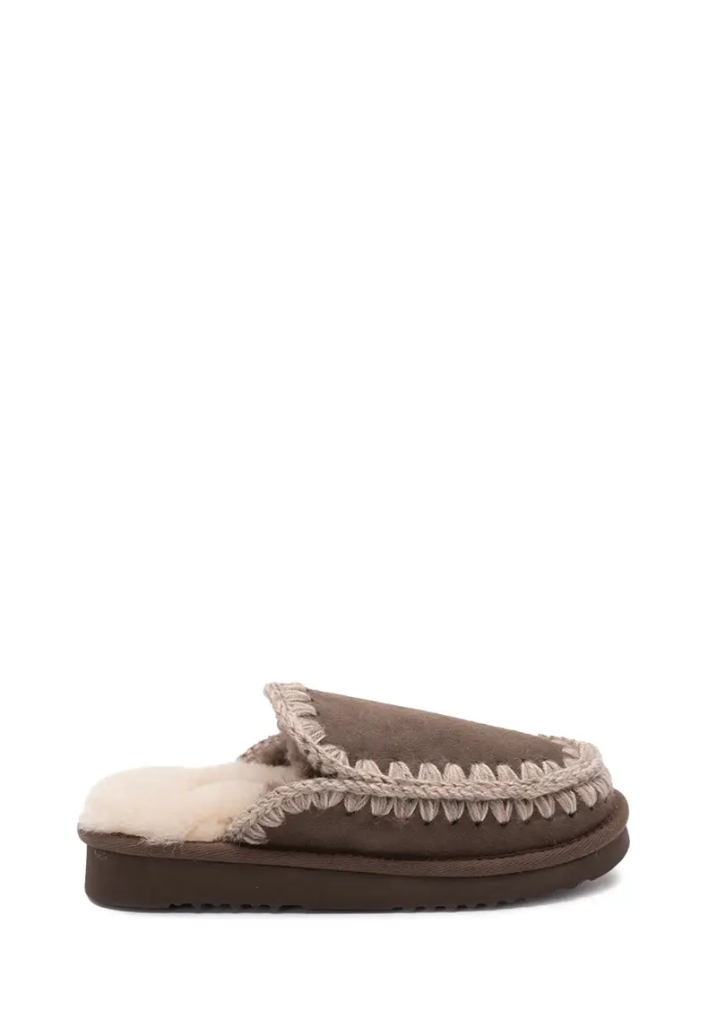 Mou Ciabatta Donna ESKIMO SLIPPER Marrone