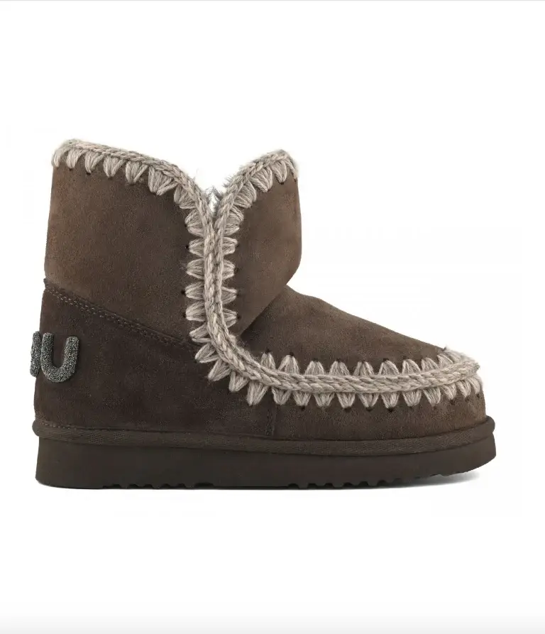 Eskimo 18 glitter logo marrone