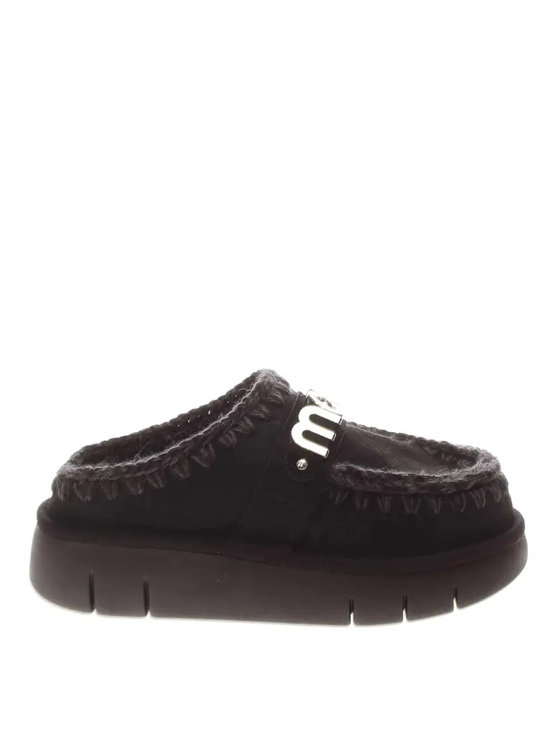 Logo in metallo con zoccolo rimbalzante Nero