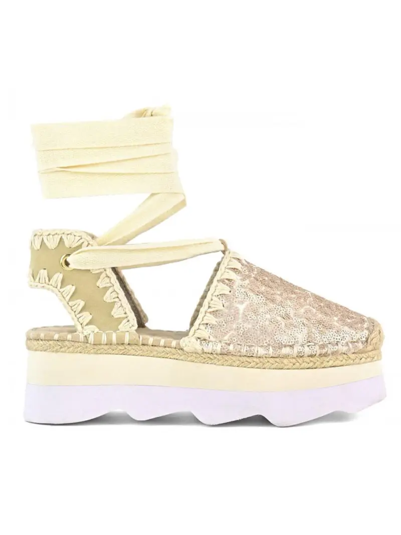 Espa sandal micro sequins rosa perlato Rosa perlatolog