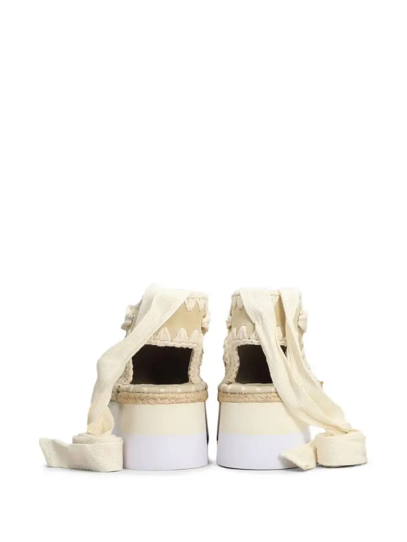 Espa sandal rafia rafia metal Raffia metal miniatura 2