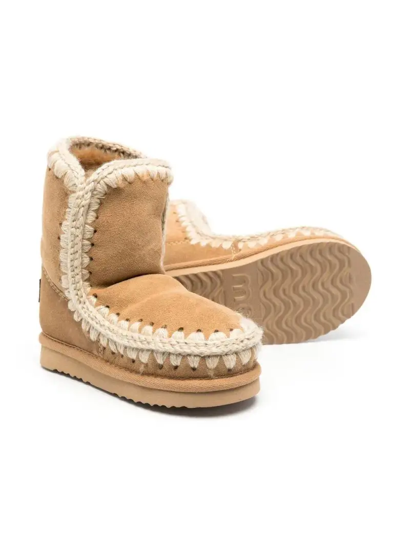 Mou Kids Stivali Eskimo 24 Tobacco per Bambini miniatura 3