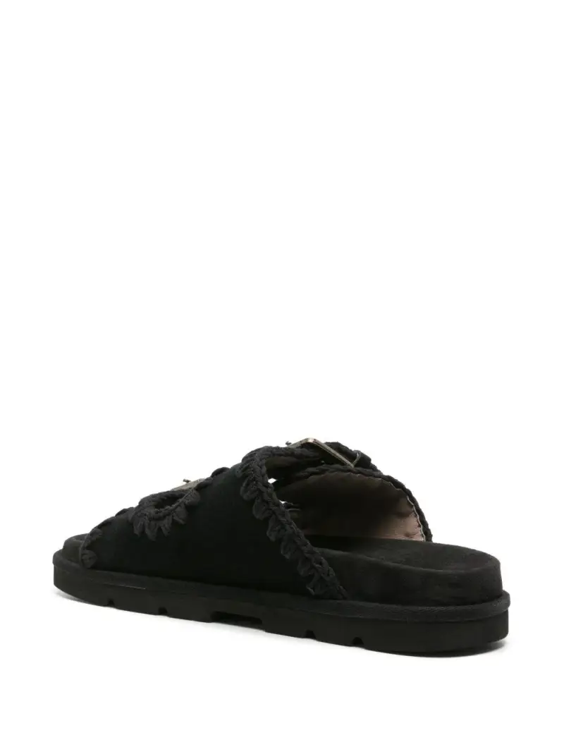 Low bio sandal monochrome nero miniatura 2