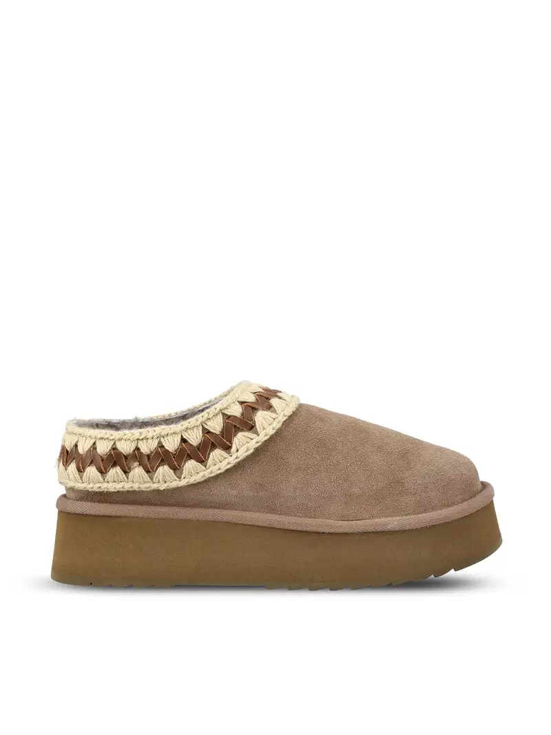 Sabot In Camoscio GRIGIO