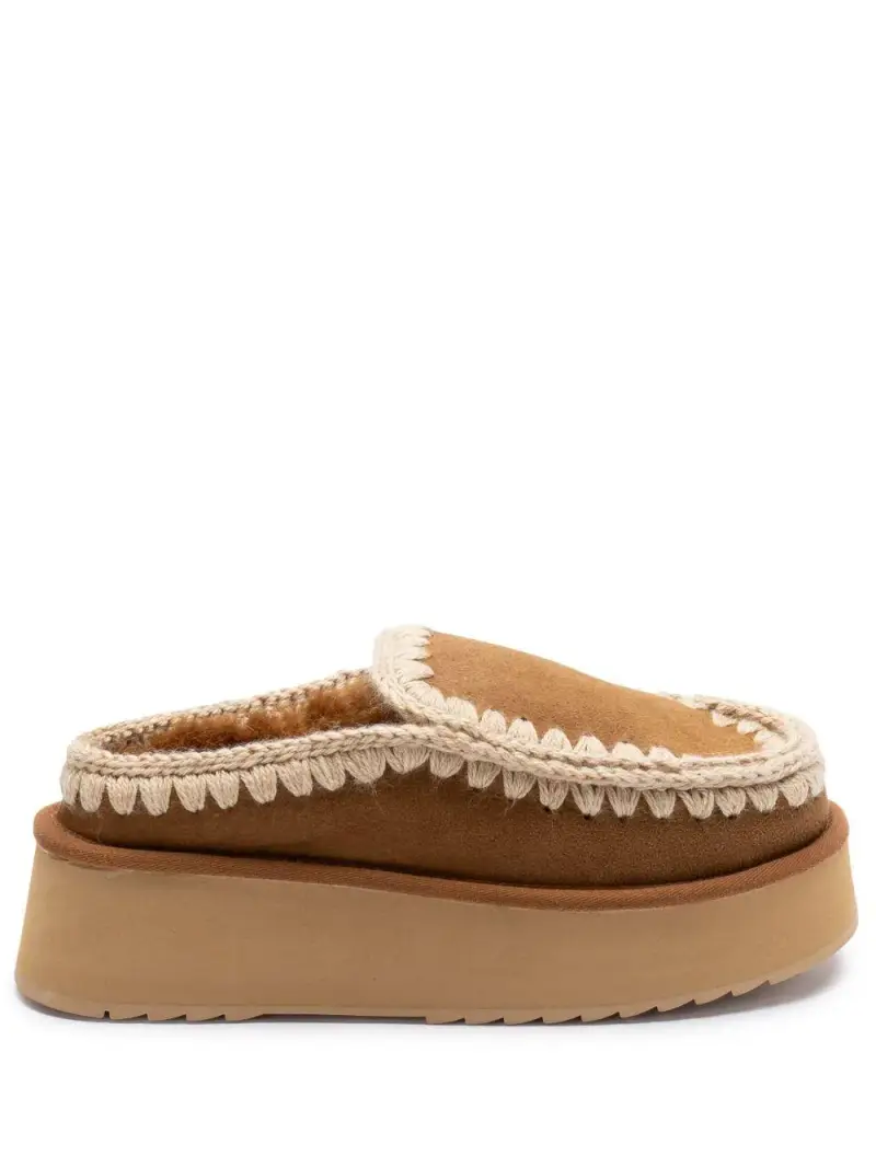 Slippers Eskimo Bold cognac