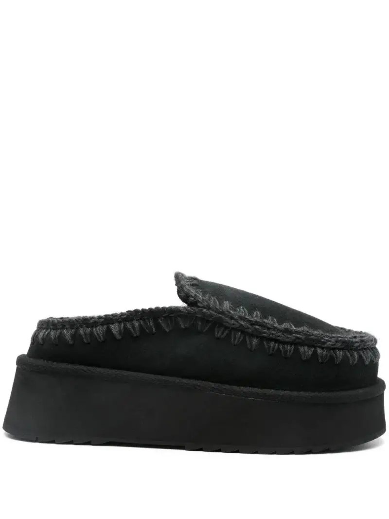 Slippers Eskimo Bold nere Nero