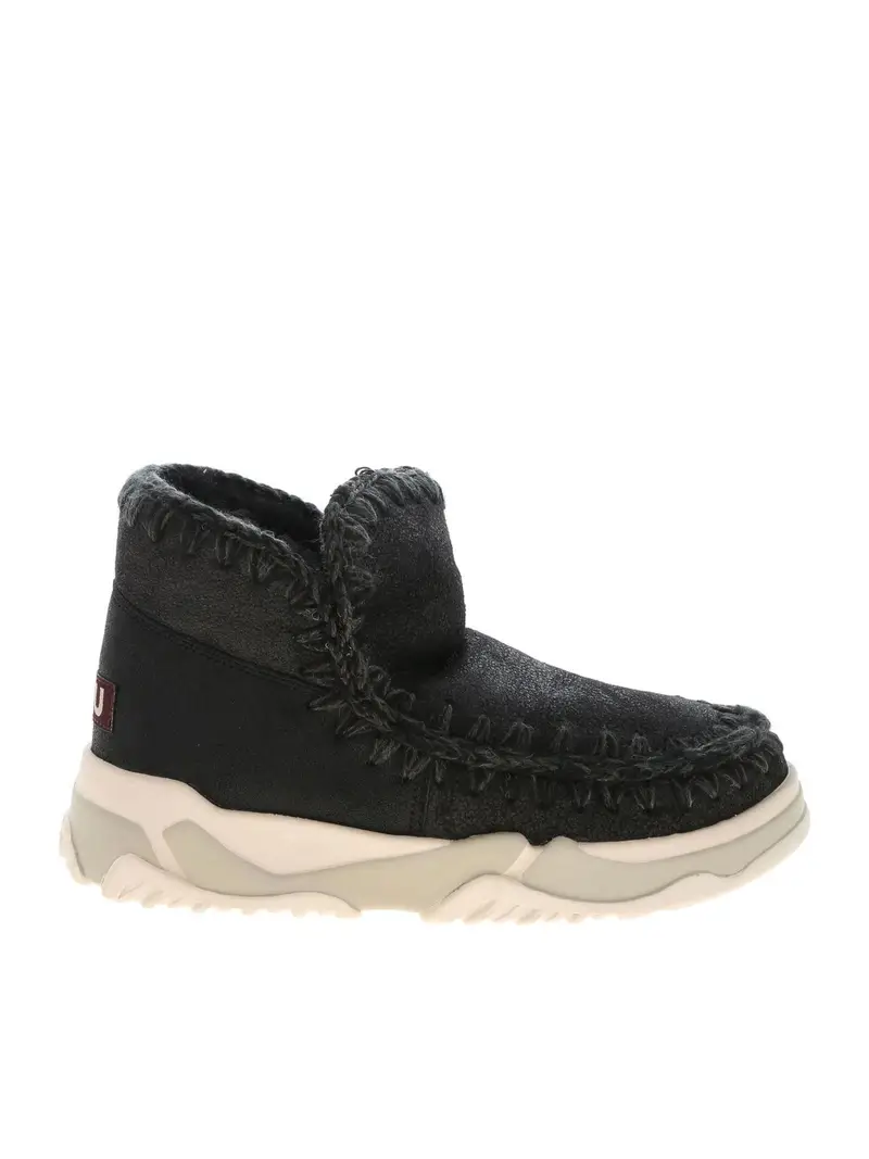 Sneakers Eskimo Trainer nere Nero