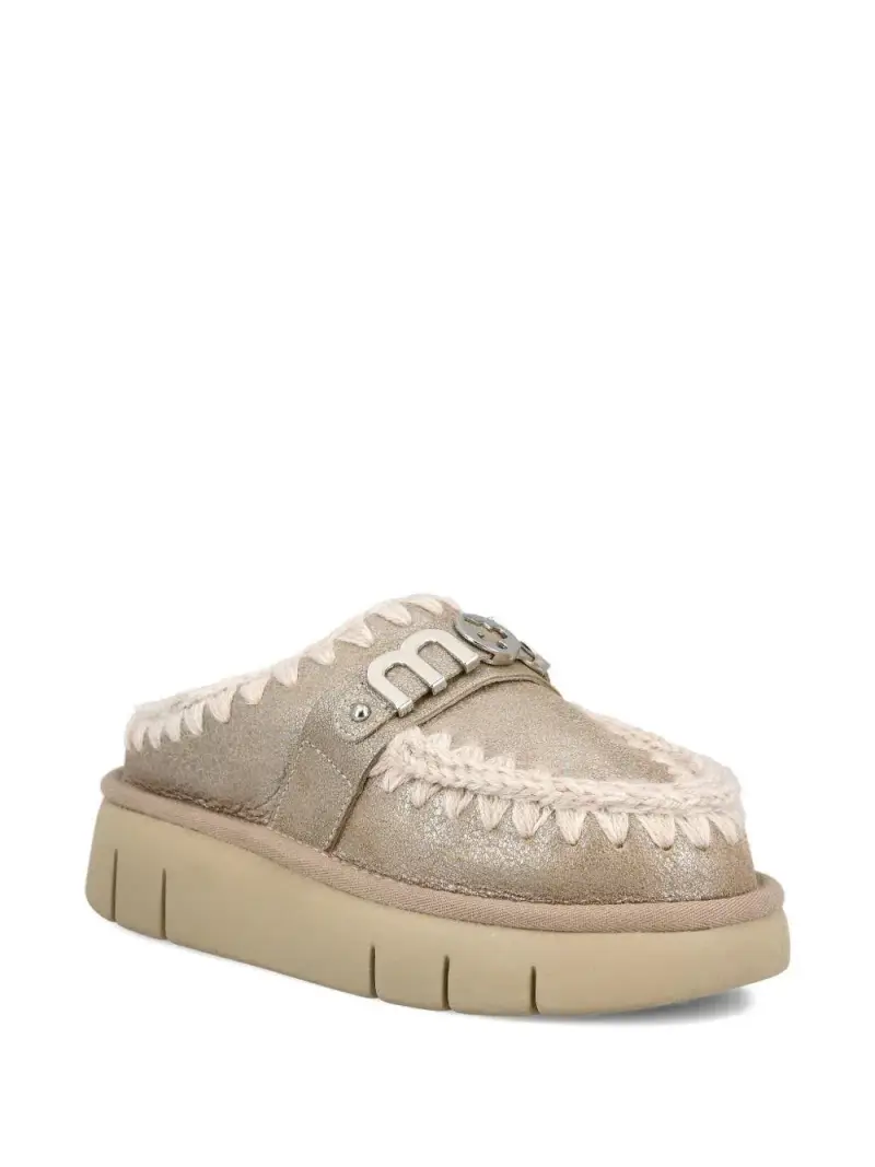 Mou Stivaletti Stone Metallic in tessuto miniatura 2