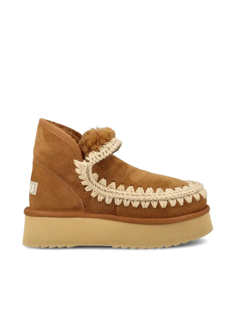 Stivali Mini Eskimo Platform MARRONE