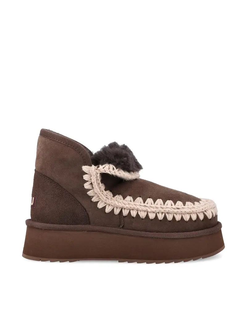 Stivali Mini Eskimo Platform MARRONE