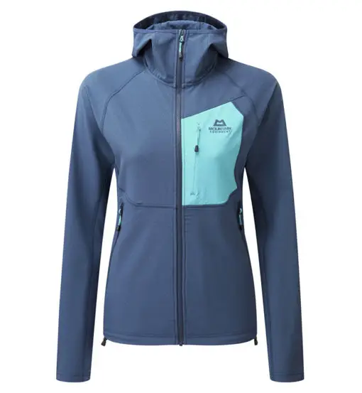 Arrow Hooded W - giacca softshell - donna Blue