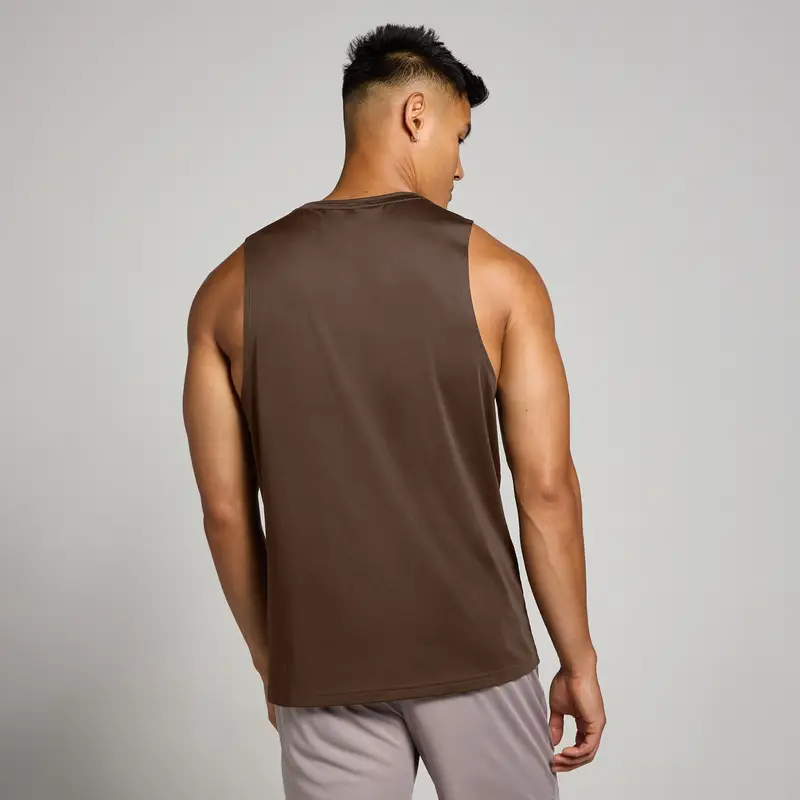 Canotta sportiva MP da uomo - Cioccolato Marrone miniatura 2