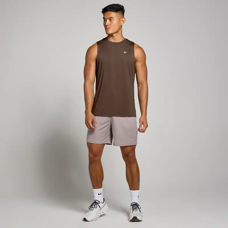 Canotta sportiva MP da uomo - Cioccolato Marrone miniatura 3