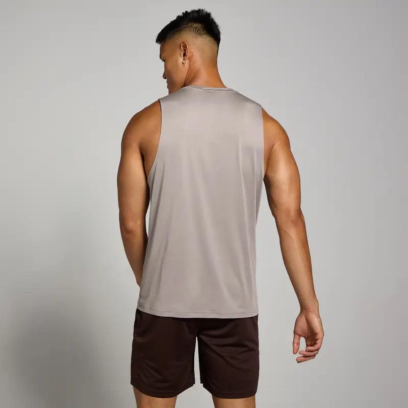 Canotta sportiva MP da uomo - Fungo Grigio miniatura 2