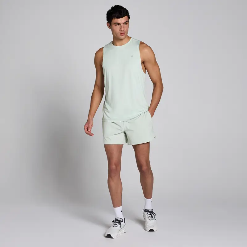 Canotta sportiva MP da uomo Verde miniatura 3