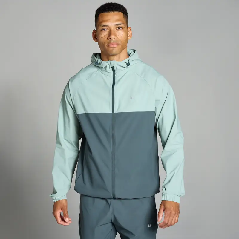 Giacca bicolore MP Velocity da uomo - Dark Slate Grigio