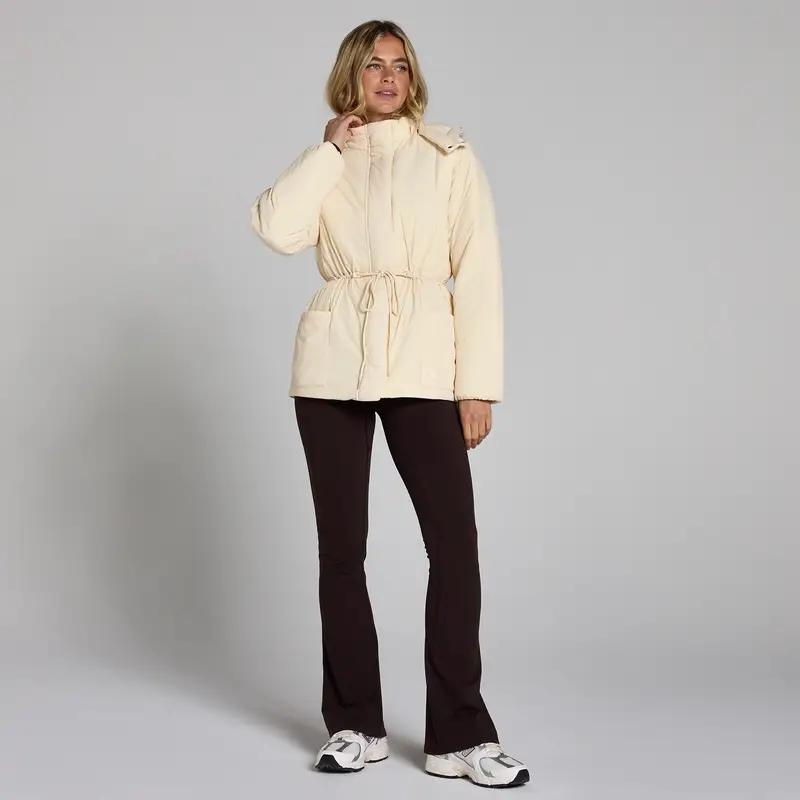 Giacca corta regolabile in vita MP da donna - Crema chiaro Soft Cream miniatura 3