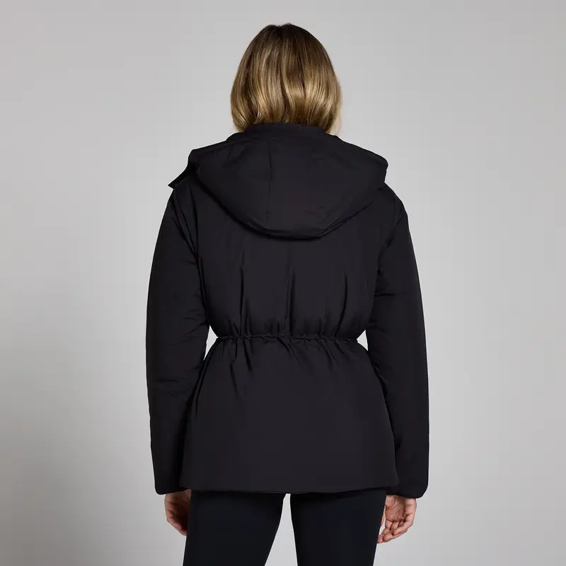 Giacca corta regolabile in vita MP da donna - Nero miniatura 2