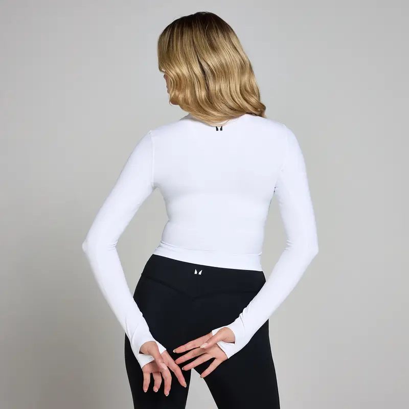 Giacca cropped MP Tempo da donna - Bianca Bianco miniatura 2