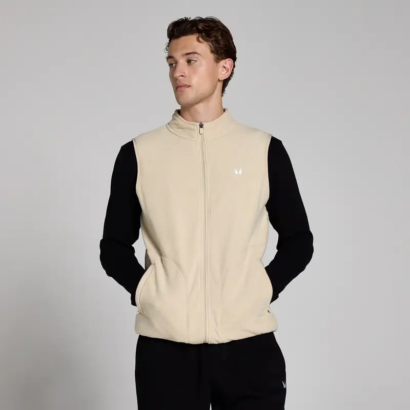 MP Gilet Uomo Beige 2821585