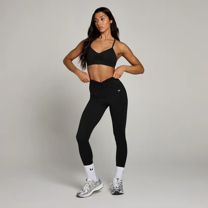 MP Leggings Donna Nero 2821553 miniatura 3