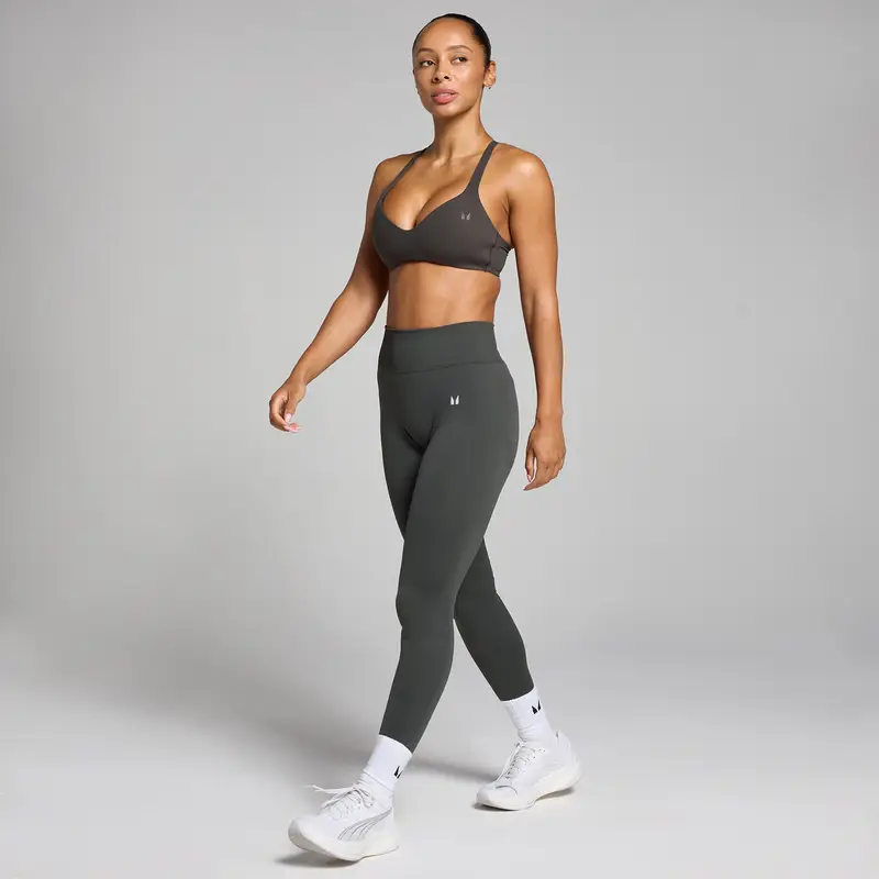 MP Leggings Donna Argento 2821556 miniatura 3