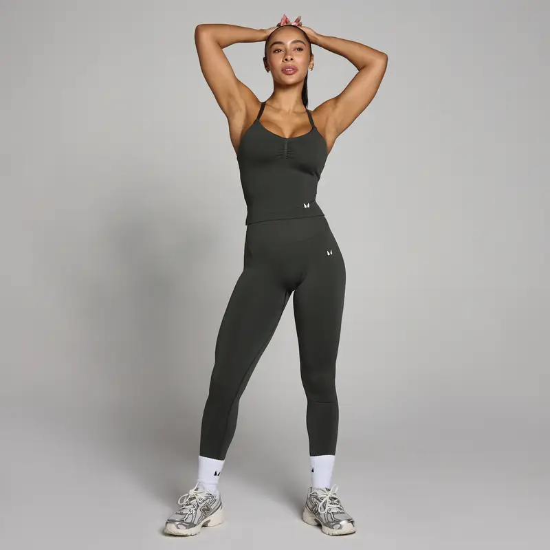 MP Leggings Donna Grigio 4169052 miniatura 3