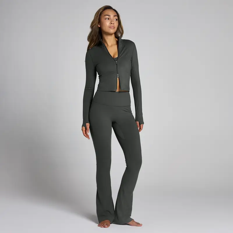 MP Leggings Donna Grigio 3105813 miniatura 3