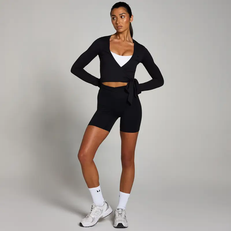 Maglia a incrocio MP Tempo da donna - Nera Nero miniatura 3