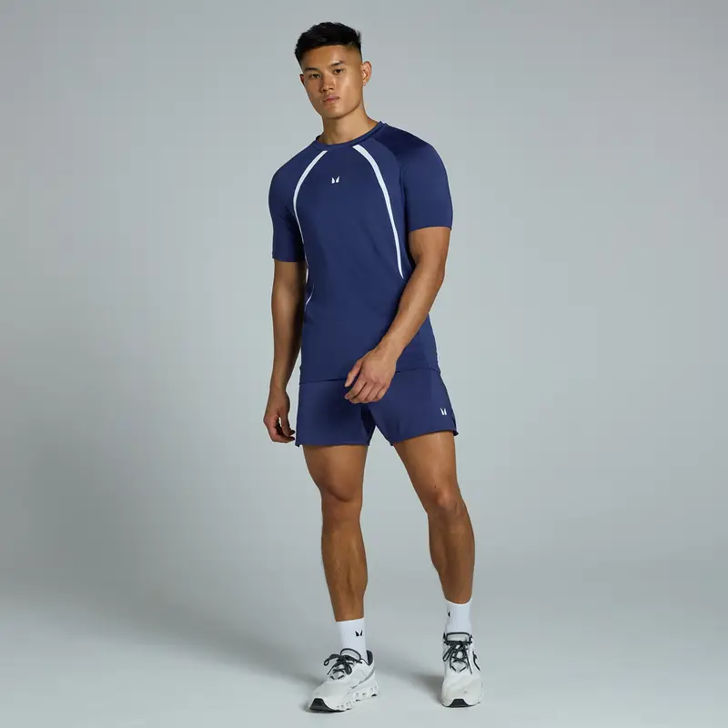 Pantaloncini 13 cm con inserti MP Tempo da uomo - Dusk Viola miniatura 3