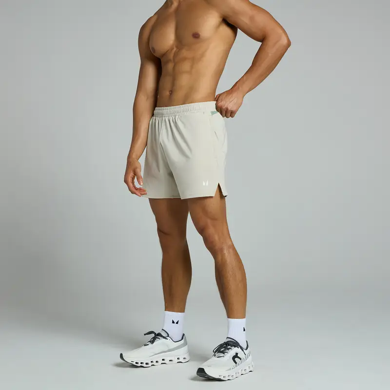 Pantaloncini 13 cm con inserti MP Tempo da uomo - Grigio cenere