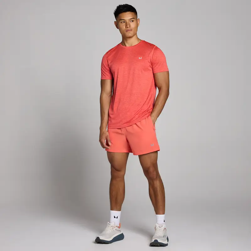 Pantaloncini 13 cm MP Tempo da uomo - Rosso corallo miniatura 3