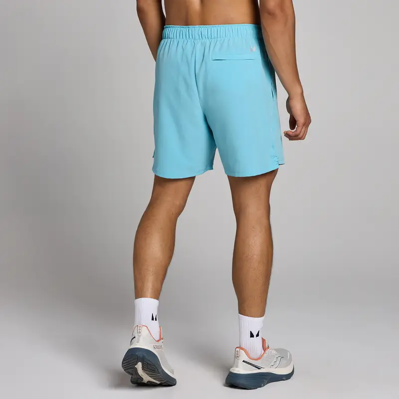 Pantaloncini 18 cm MP Tempo da uomo - Ciano Blu miniatura 2