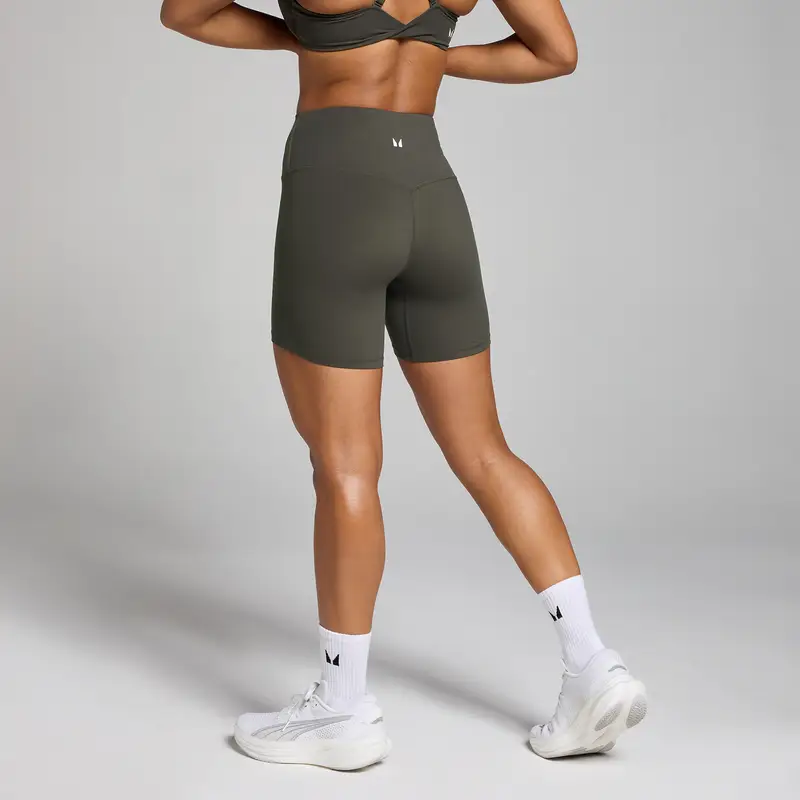 Pantaloncini a vita alta MP Tempo da donna - Grigio notte miniatura 2