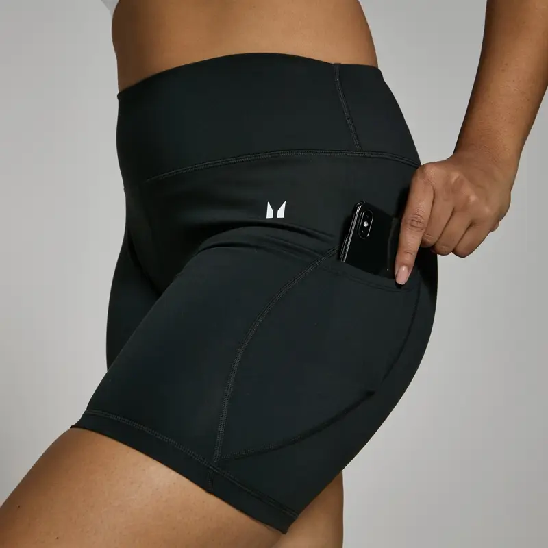 Pantaloncini ciclista MP Power da donna - Neri Nero