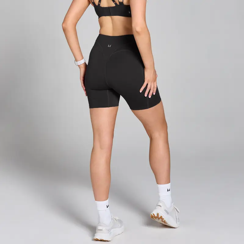 Pantaloncini con tasca MP Velocity da donna - Neri Nero miniatura 2