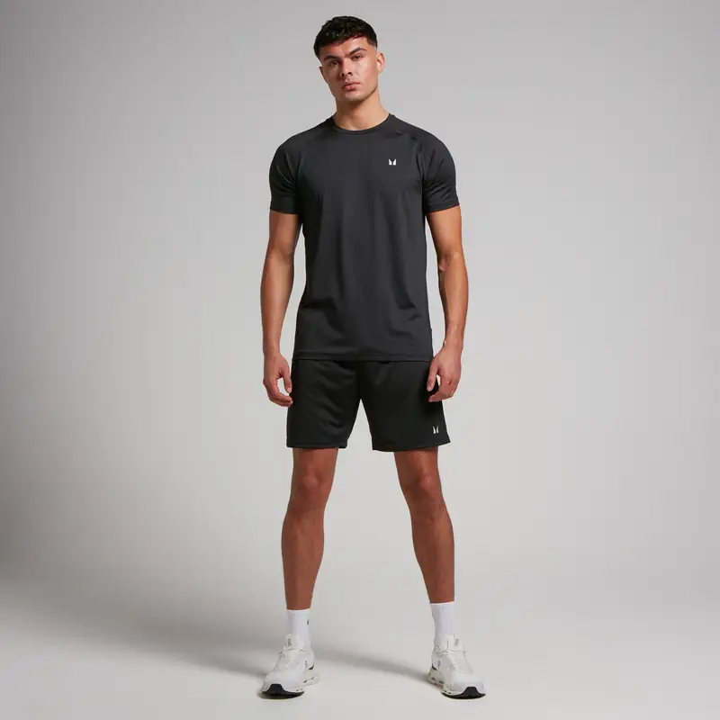 Pantaloncini leggeri 7 sportivi MP da uomo - Neri Nero miniatura 3