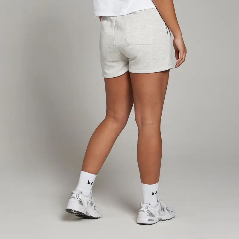 Pantaloncini MP Basics da donna - Grigio chiaro mélange miniatura 2