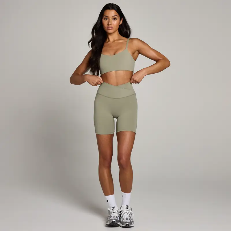 Pantaloncini MP Tempo da donna - Brindle Verde miniatura 3