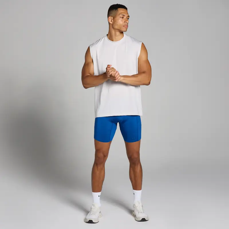 Pantaloncini sportivi aderenti MP Tempo da uomo - Azzurro intenso Blu miniatura 3
