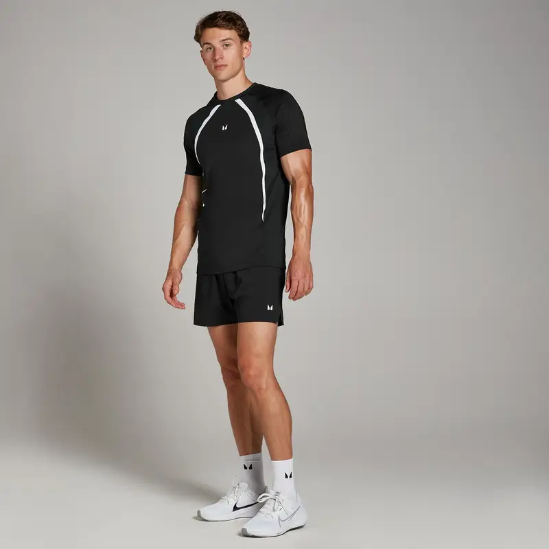 Pantaloncini sportivi da 13 cm MP Tempo da uomo - Nero miniatura 3