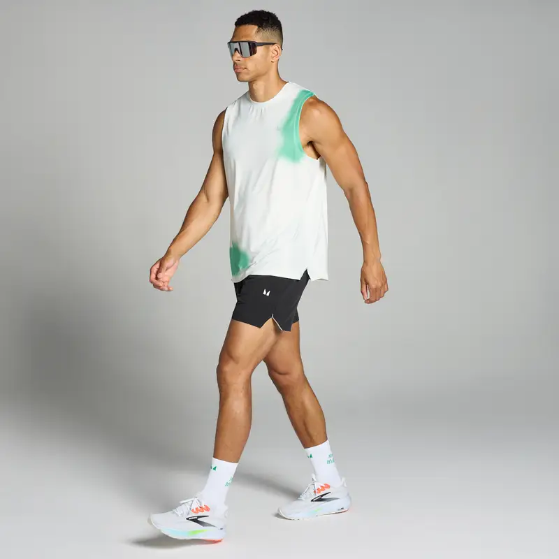 Pantaloncini sportivi da 13 cm MP Velocity da uomo - Neri Nero miniatura 3