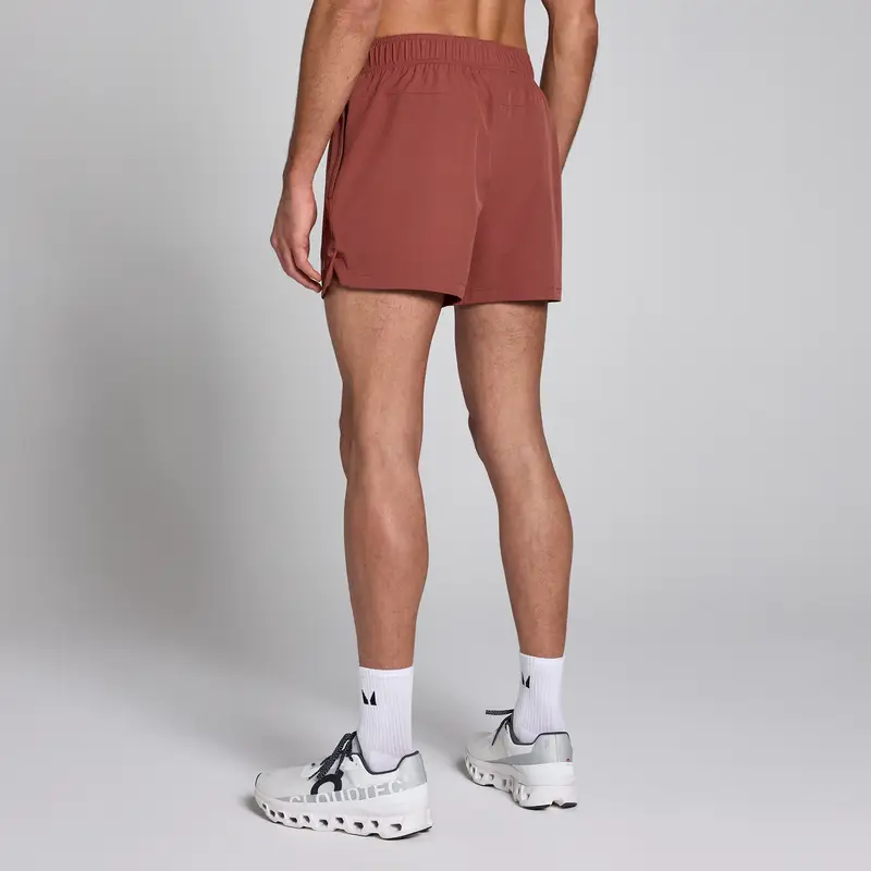 Pantaloncini sportivi in tessuto MP da uomo Bordeaux miniatura 2