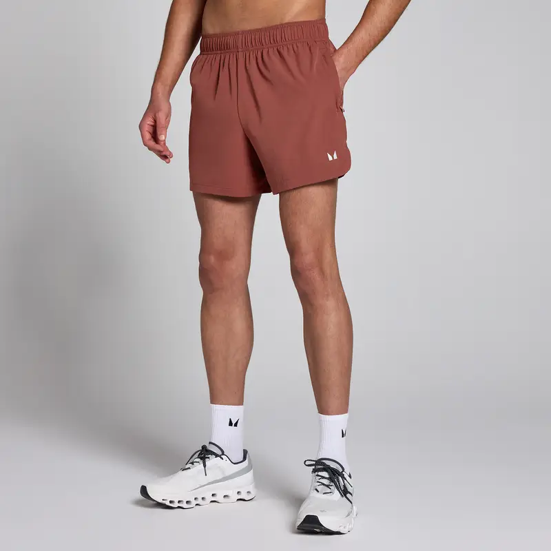Pantaloncini sportivi in tessuto MP da uomo Bordeaux