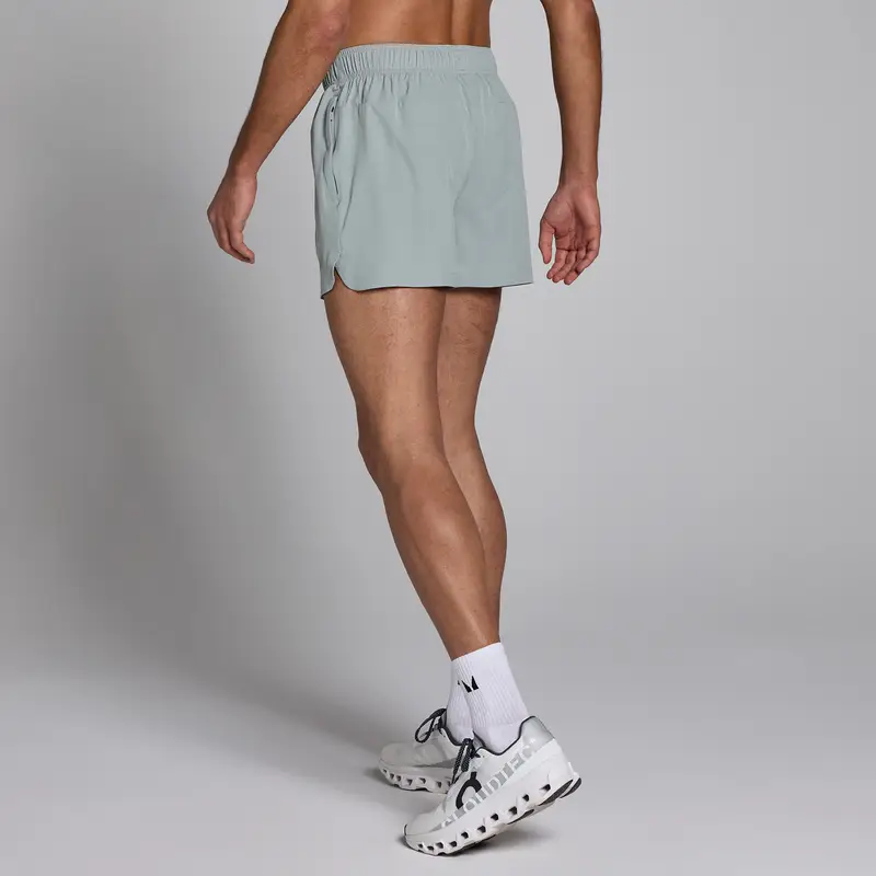 Pantaloncini sportivi in tessuto MP da uomo Grigio miniatura 2