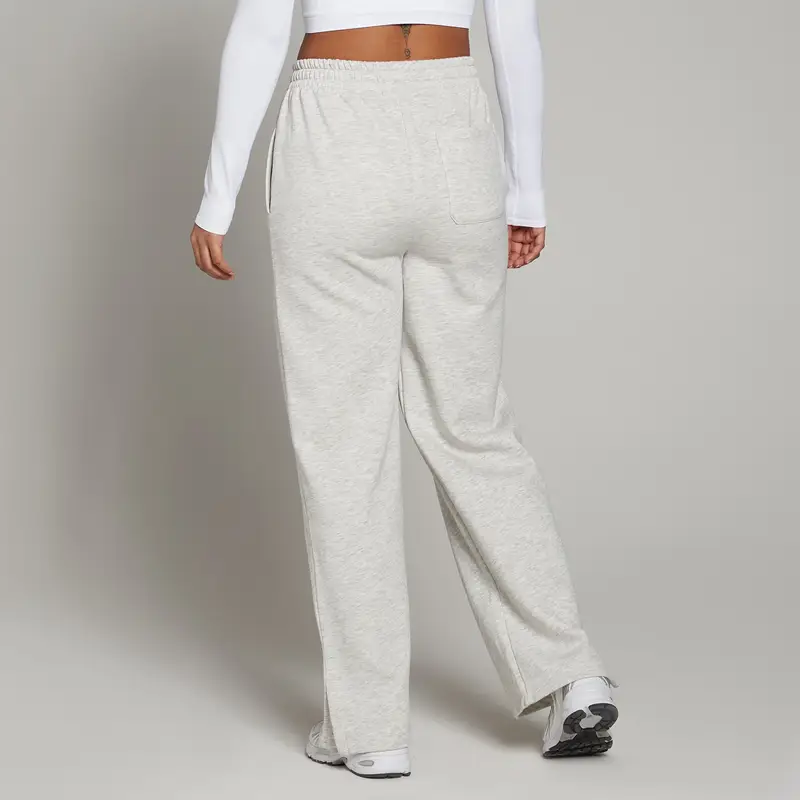 Pantaloni da jogging a taglio dritto MP Basics da donna - Grigio chiaro mélange miniatura 2