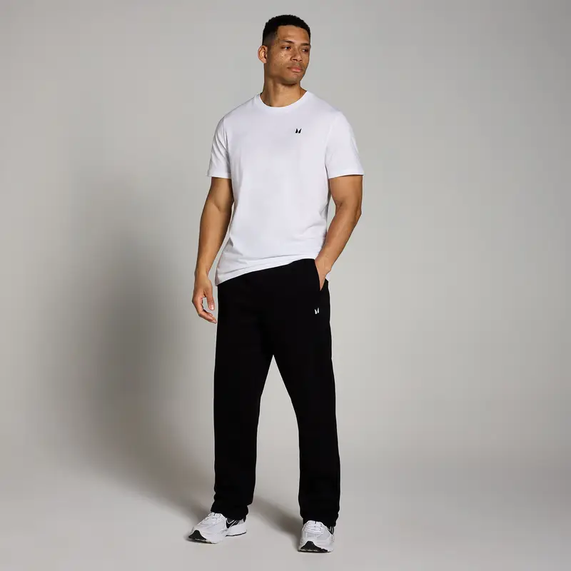 Pantaloni da jogging con gamba dritta MP Rest Day da uomo - Neri Nero miniatura 3